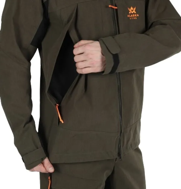 Alaska 1795 Alaska Durashield Jacket takki, Night Green| Metsästystakit/Softshell- Ja Tuulenpitävät Takit Metsälle