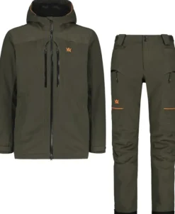 Alaska 1795 Metsästyshousut/Vedenpitävät Metsästyshousut^Alaska Extreme Lite metsästyspuku, Night Green