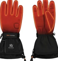 Alaska 1795 Lämpövaatteet^Alaska Heat System Gloves akkukäyttöiset lämpöhanskat, musta