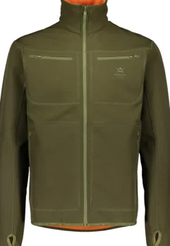 Alaska 1795 Metsästystakit/Softshell- Ja Tuulenpitävät Takit Metsälle^Alaska Kodiak APS -miesten kääntötakki, vihreä/oranssi