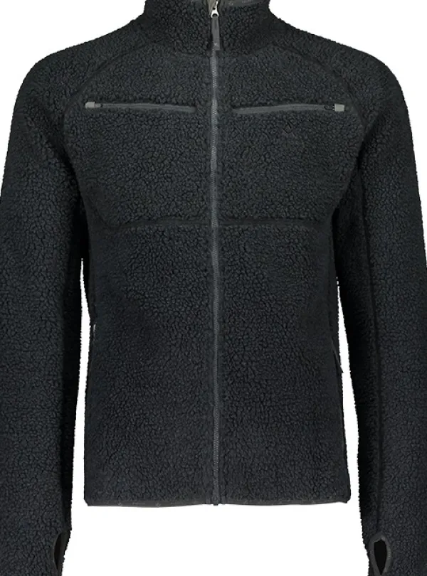 Alaska 1795 Alaska -miesten teddytakki, tummanharmaa| Metsästysliivit/Fleeceliivit