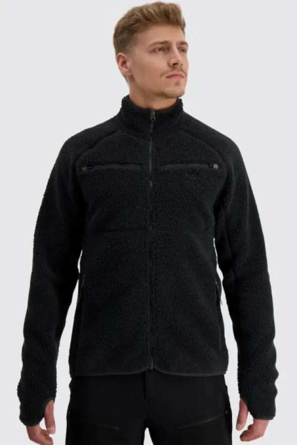 Alaska 1795 Alaska -miesten teddytakki, tummanharmaa| Metsästysliivit/Fleeceliivit