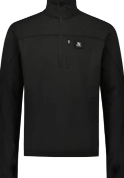 Alaska 1795 Alaska M's ThermoDry Half-Zip Top tekninen pusero, musta| Hupparit, Fleecet Ja Välipaidat