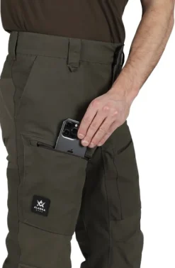 Alaska 1795 Retkeilyhousut^Alaska M's Trekking Lite Pro Pant Olive