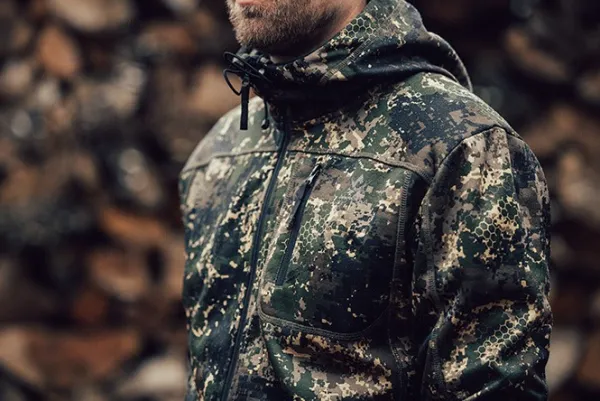 Alaska 1795 Alaska Sniper -miesten metsästyshuppari, BlindTech Invisible| Camovaatteet