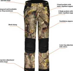 Alaska 1795 Alaska Superior II -miesten metsästyshousut, BlindMax HD (2020)| Metsästyshousut/Topatut Metsästyshousut