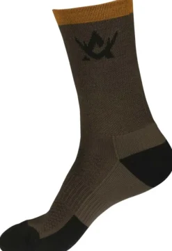 Alaska 1795 Metsästyssukat^Alaska Superior Merino Sock sukat, 2-pakkaus, Brown/Black