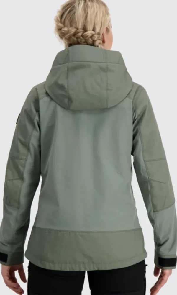 Alaska 1795 Naisten metsästysvaatteet/Naisten Metsästystakit^Alaska Trekking Lite Pro Jacket naisten takki, harmaavihreä