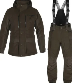 Alaska 1795 Metsästyshousut/Topatut Metsästyshousut^Alaska Tundra metsästyspuku, Moss Brown