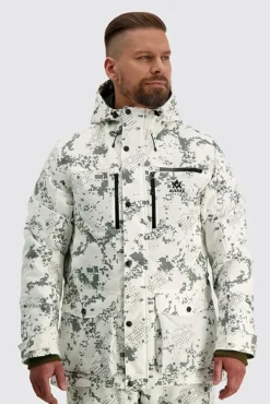 Alaska 1795 Alaska Tundra -miesten metsästystakki, BlindTech Snow (2022)| Lumicamo