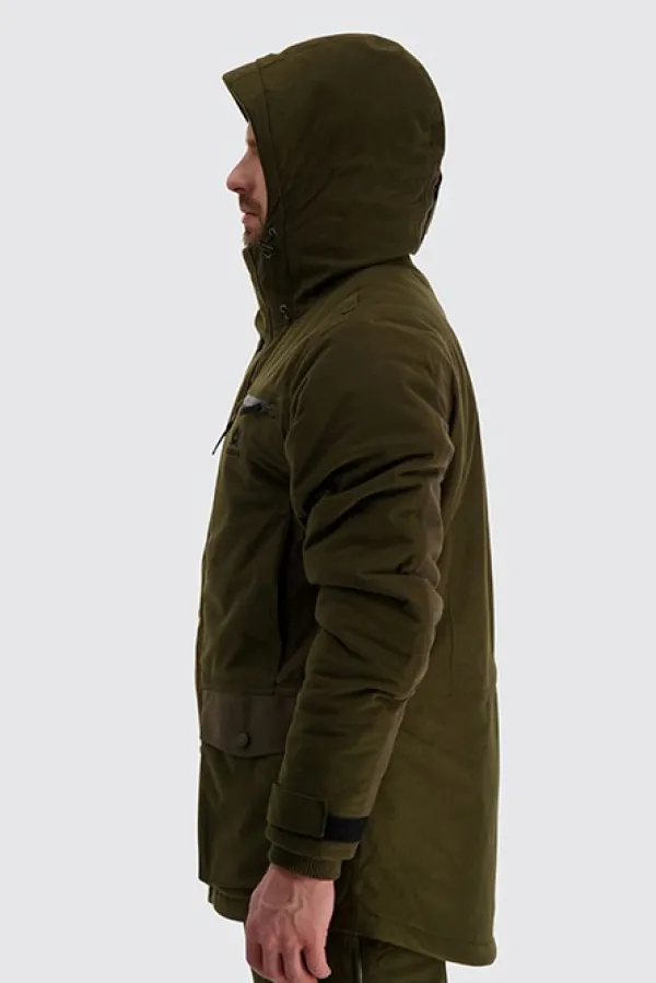 Alaska 1795 Metsästystakit/Topatut Metsästystakit^Alaska Tundra -miesten metsästystakki, Moss Brown (2022)