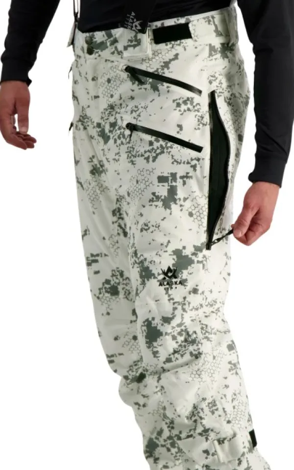 Alaska 1795 Alaska Tundra -miesten metsästyshousut, BlindTech Snow (2022)| Lumicamo