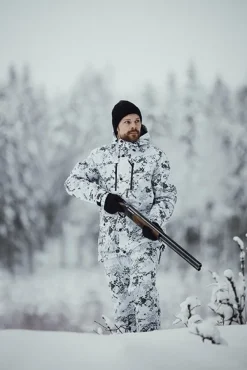 Alaska 1795 Alaska Tundra -miesten metsästyshousut, BlindTech Snow (2022)| Lumicamo