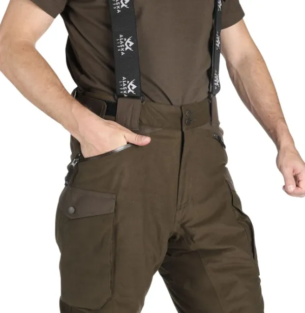 Alaska 1795 Alaska Tundra Pant metsästyshousut, Moss Brown| Metsästyshousut/Topatut Metsästyshousut