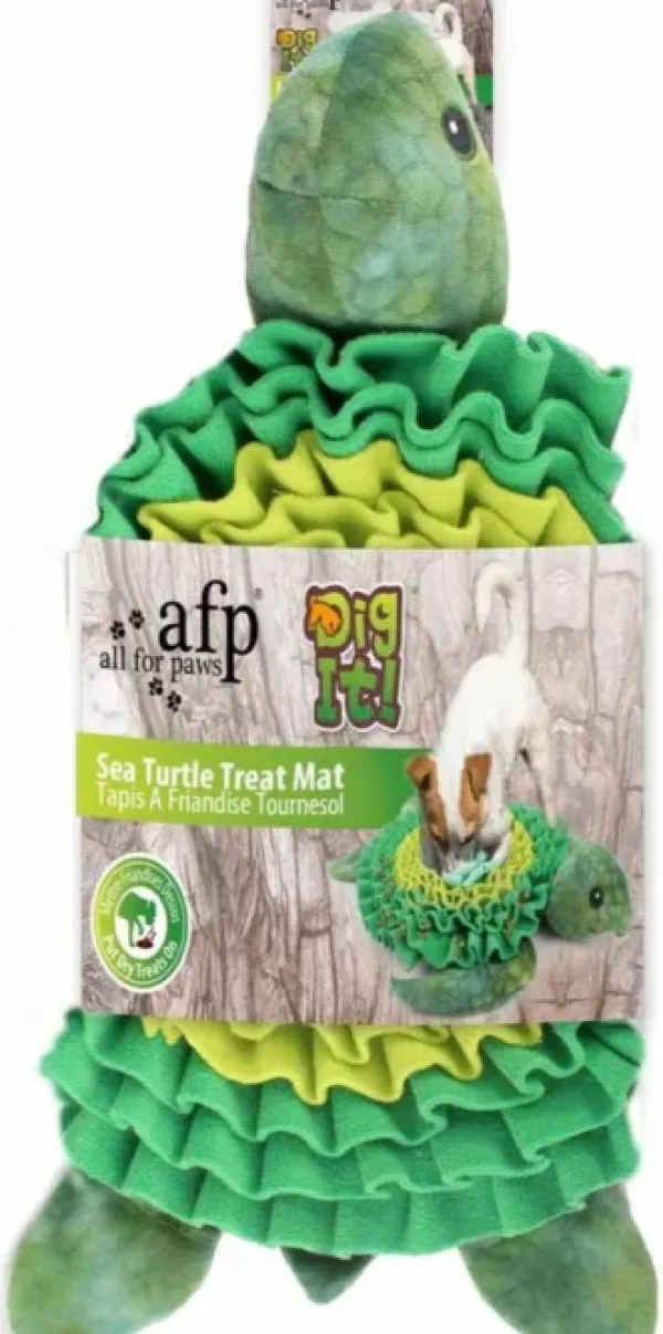 All For Paws Hundleksak Snuffle Mat Sea Turtle 53x47x10 cm| Aktivointilelut
