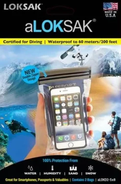 aLoksak Suojapussit Ja Kotelot^5X8 Xxl Smartphone (12.1X20.3Cm) suojapussi, 2kpl