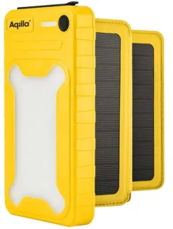 Aqiila Powerbird BS10 varavirtalähde aurinkopaneelilla| Aurinkokennovalot