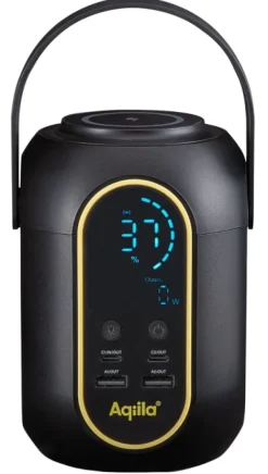 Aqiila Muut Valaisimet^Powerbird S140 varavirtalähde valolla