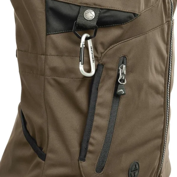 Arrak Outdoor Koiranohjaajan Vaatteet^Arrak Acadia Softshell Vest naisten liivi, Brown