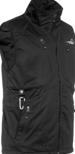 Arrak Outdoor Arrak Acadia softshell-liivi musta| Koiranohjaajan Vaatteet