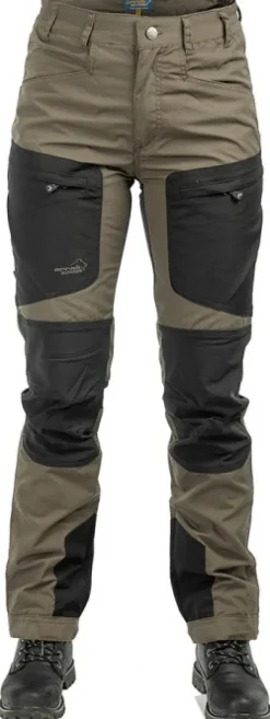 Arrak Outdoor Arrak Active Stretch -naisten housut, Brown| Retkeilyhousut