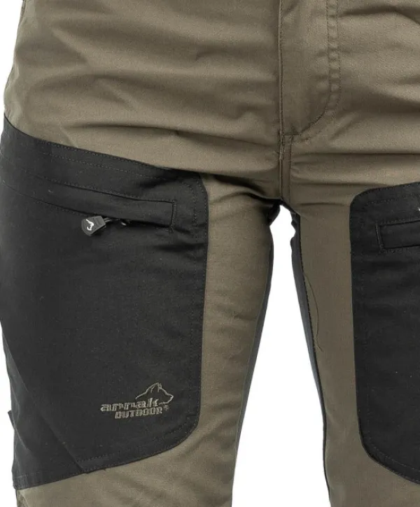 Arrak Outdoor Arrak Active Stretch -naisten housut, Brown| Retkeilyhousut