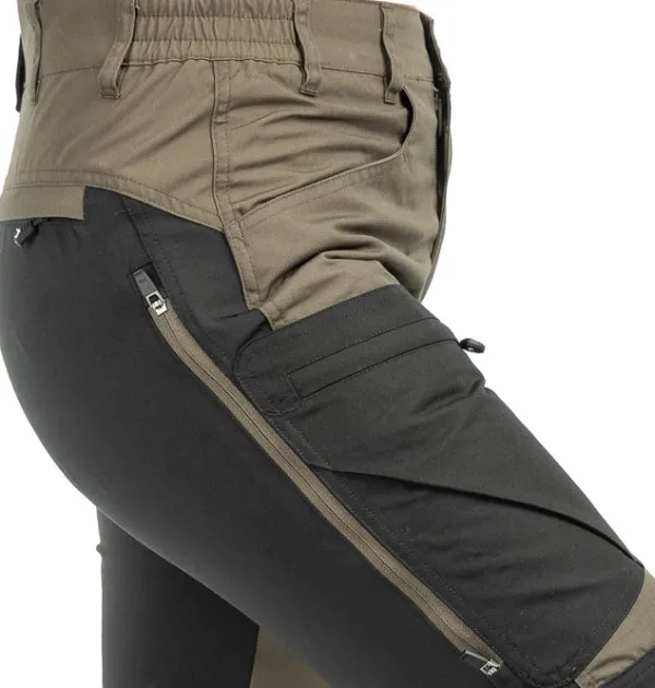 Arrak Outdoor Arrak Active Stretch -naisten housut, Brown| Retkeilyhousut