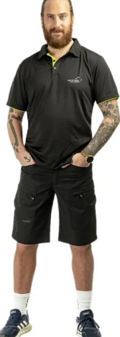 Arrak Outdoor Shortsit^Arrak Active Stretch Shorts joustavat shortsit, musta
