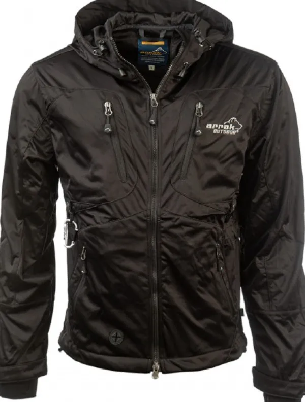 Arrak Outdoor Arrak Akka -naisten softshelltakki, musta| Softshelltakit Ja Tuulenpitävät Takit