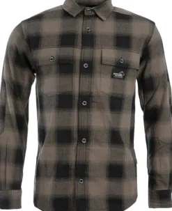 Arrak Outdoor Arrak Flannel Shirt Brown -flanellipaita, ruskea| Metsästyspaidat