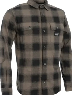 Arrak Outdoor Arrak Flannel Shirt Brown -flanellipaita, ruskea| Metsästyspaidat