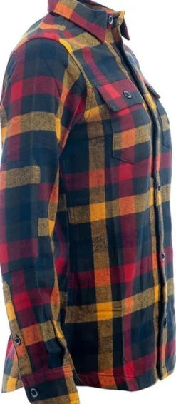 Arrak Outdoor Koiranohjaajan Vaatteet^Arrak Flannel Shirt Insulated naisten paita, Navy