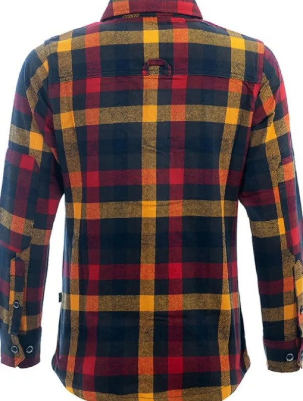 Arrak Outdoor Koiranohjaajan Vaatteet^Arrak Flannel Shirt Insulated naisten paita, Navy
