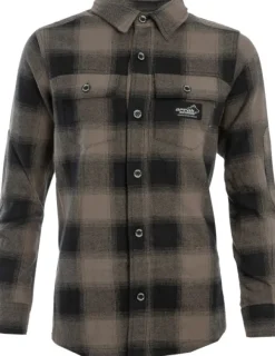 Arrak Outdoor Metsästyspaidat^Arrak Flannel Shirt naisten flanellipaita, ruskea