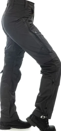 Arrak Outdoor Arrak Flexible Zip Off Pant naisten katkolahjehousut, mustaharmaa| Koiranohjaajan Vaatteet