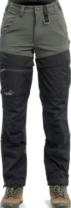 Arrak Outdoor Retkeilyhousut^Arrak Hybrid naisten housut harmaa