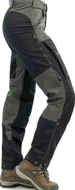 Arrak Outdoor Retkeilyhousut^Arrak Hybrid naisten housut harmaa