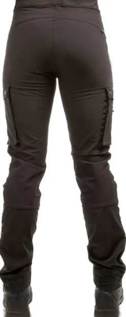 Arrak Outdoor Arrak Motion Flex Pant naisten ulkoiluhousut, musta| Retkeilyhousut