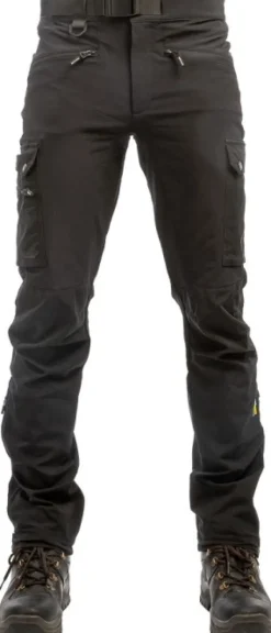Arrak Outdoor Retkeilyhousut^Arrak Motion Flex Pant ulkoiluhousut, musta