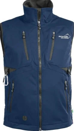 Arrak Outdoor Koiranohjaajan Vaatteet^Arrak M's Acadia Softshell Vest Navy