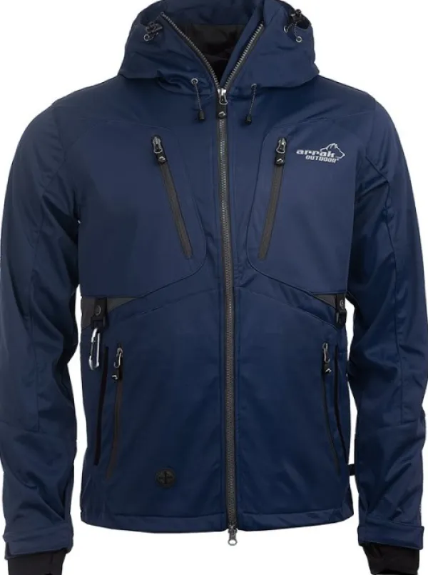 Arrak Outdoor Koiranohjaajan Vaatteet^Arrak M's Akka Softshell Jacket Navy