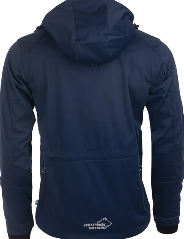 Arrak Outdoor Koiranohjaajan Vaatteet^Arrak M's Akka Softshell Jacket Navy