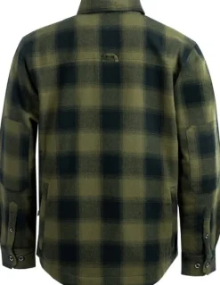 Arrak Outdoor Arrak M's Flannel Shirt Insulated Olive/Black| Koiranohjaajan Vaatteet