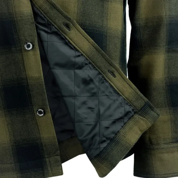 Arrak Outdoor Arrak M's Flannel Shirt Insulated Olive/Black| Koiranohjaajan Vaatteet