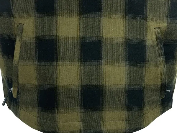 Arrak Outdoor Arrak M's Flannel Shirt Insulated Olive/Black| Koiranohjaajan Vaatteet