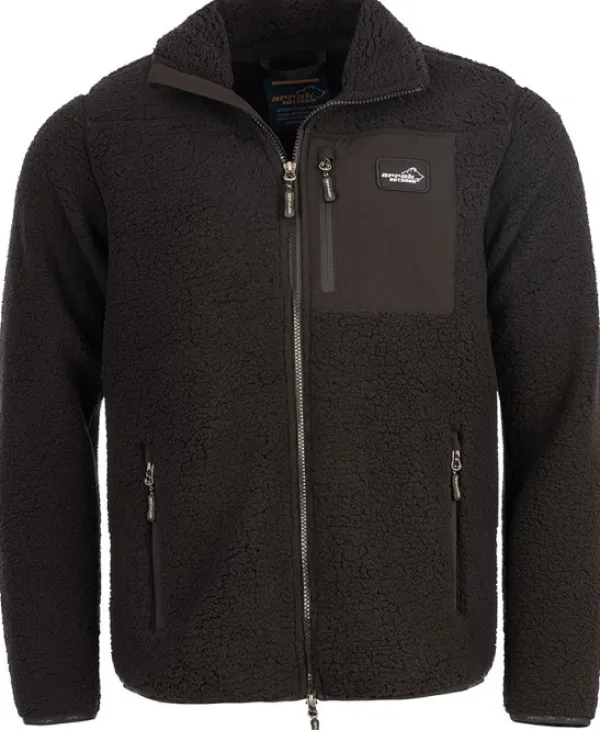 Arrak Outdoor Arrak M's Sherpa Fleece Jacket Black| Koiranohjaajan Vaatteet