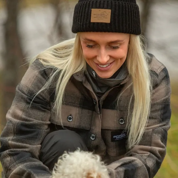 Arrak Outdoor Koiranohjaajan Vaatteet^Arrak Neckwarmer kauluri, musta