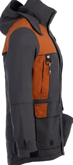 Arrak Outdoor Arrak Original Jacket naisten takki, Anthracite/Orange| Koiranohjaajan Vaatteet