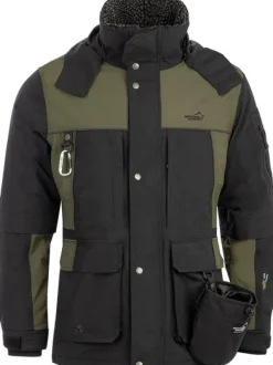 Arrak Outdoor Koiranohjaajan Vaatteet^Arrak Original Jacket takki, musta/oliivinvihreä