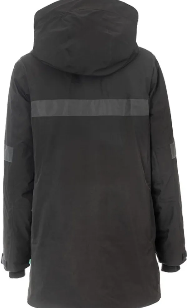 Arrak Outdoor Koiranohjaajan Vaatteet^Arrak Parkas vuorattu naisten parkatakki, musta